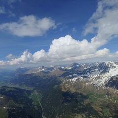 Verortung via Georeferenzierung der Kamera: Aufgenommen in der Nähe von Albula, Schweiz in 3400 Meter